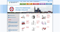 Desktop Screenshot of fnhk.cz